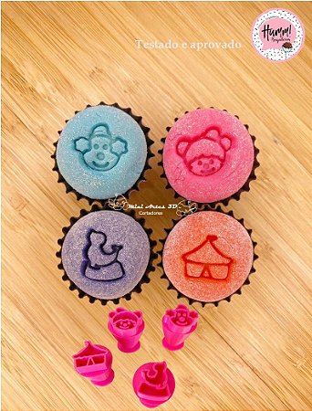 Carimbo para brigadeiro Circo