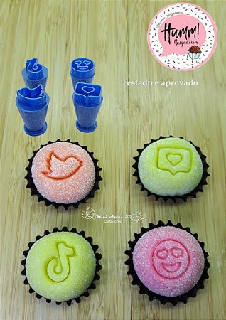 Carimbo para brigadeiro Redes Sociais 2