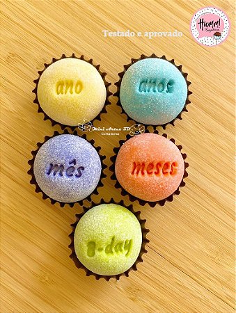 Carimbo para Brigadeiro Aniversário