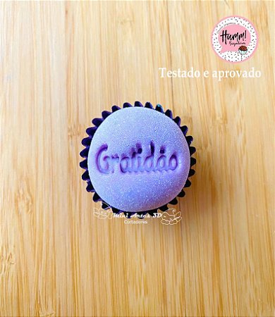 Carimbo para Brigadeiro Gratidão