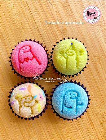 Carimbo para Brigadeiro Meme Flork (Bentô)