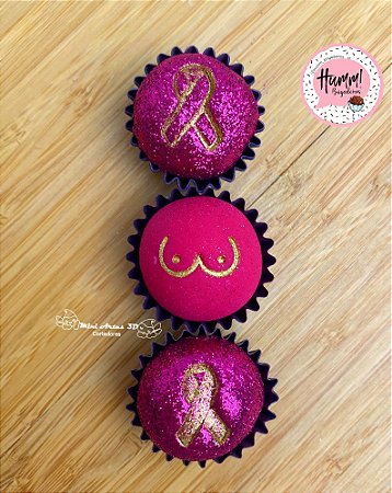 Carimbo para Brigadeiro Outubro Rosa