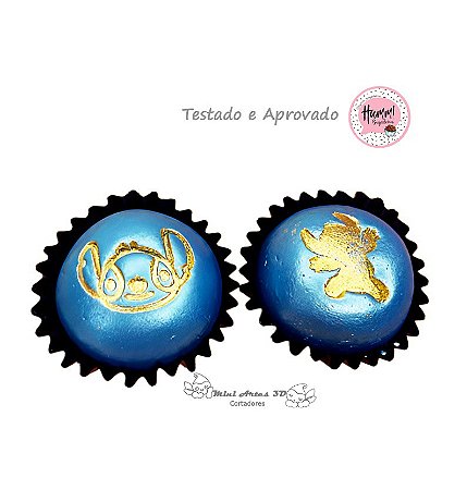 Carimbo para Brigadeiro Stitch