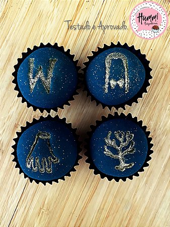 Carimbo para brigadeiro Wandinha