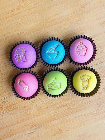 Carimbo para brigadeiro Confeitaria