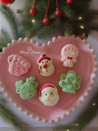 Kit Ejetor Doces Natal 6 modelos