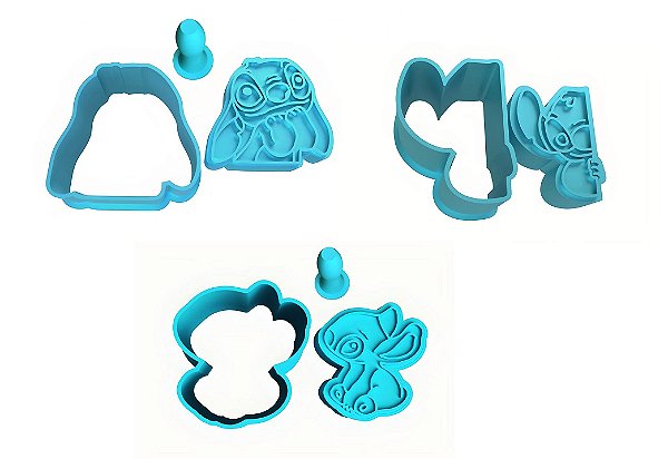 Ejetor Doces Stitch Angel vários modelos