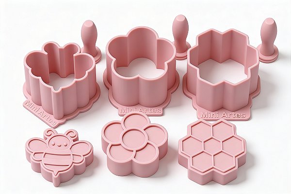 Ejetor Modelador Doces Abelha Favo de Mel