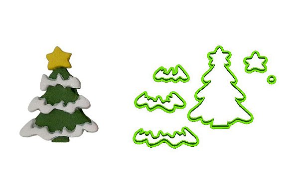 Cortador Arvore de Natal mod 2
