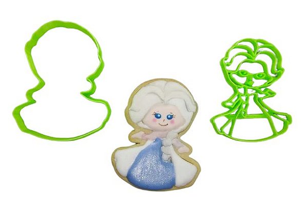 Cortador Biscoito Elsa Frozen