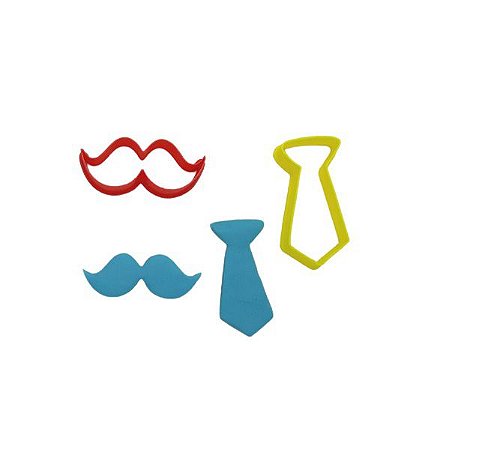 Cortador Bigode e Gravata