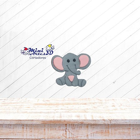 Cortador Elefante Bebê mod 2