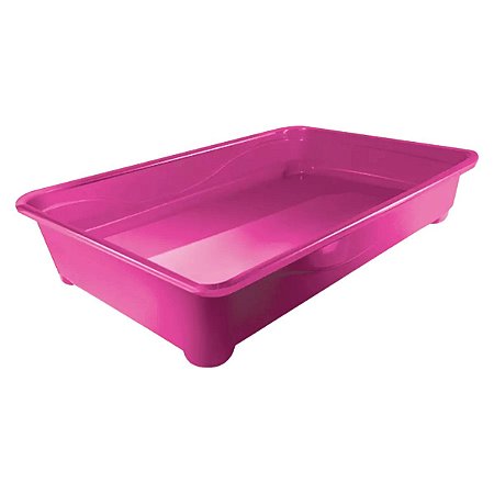 Bandeja Higiênica Pop Furacão Pet para Gatos Rosa