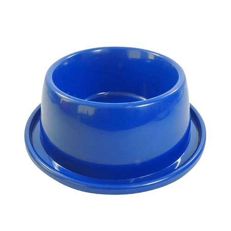 Comedouro Plástico Antiformiga Furacão Pet Tamanho 2 550 ml Azul