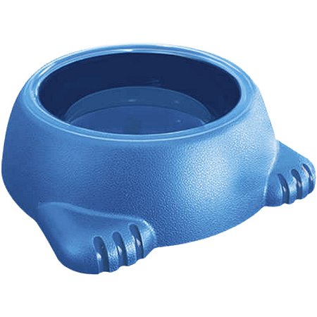 Comedouro Plástico Glamour Furacão Pet Tamanho 3 1000 ml Azul