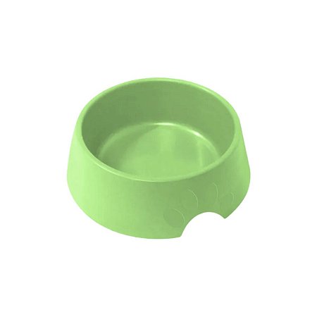 Comedouro Plástico Pop Furacão Pet Tamanho 2 600 ml Verde