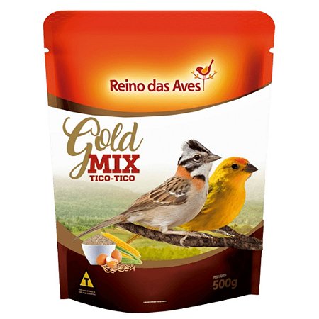 Mistura Reino das Aves - Gold Mix Tico-Tico 500g