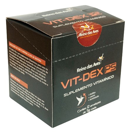 Vit-Dex PS 5g - Suplemento Vitamínico