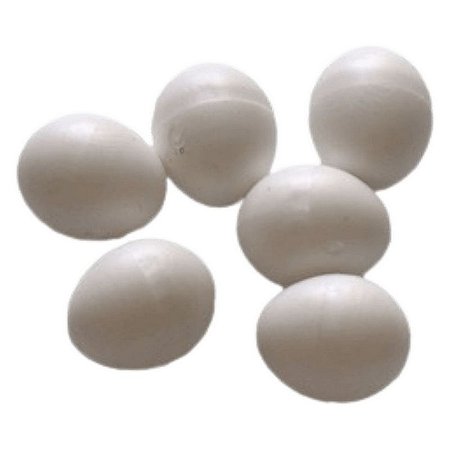 20 x Ovos Indez Branco - Para Tarim Manon e Mandarim - N1 - Animalplast