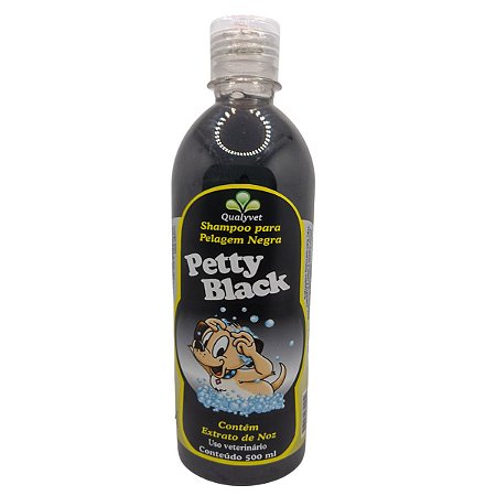 Shampoo Petty Black 500ml - Pelagem Negra