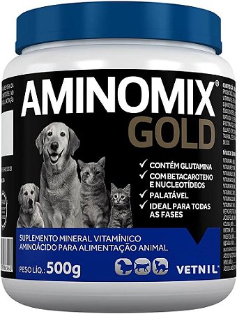 Aminomix Gold - 500g - Vetnil