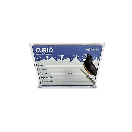 Placa de Identificação Curió | Injetfour
