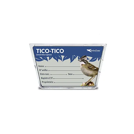 Placa de Identificação Tico Tico