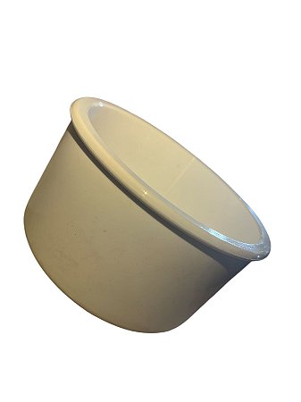 Tigela Inquebrável Para Voadeira 400ml - Branco - InjetFour
