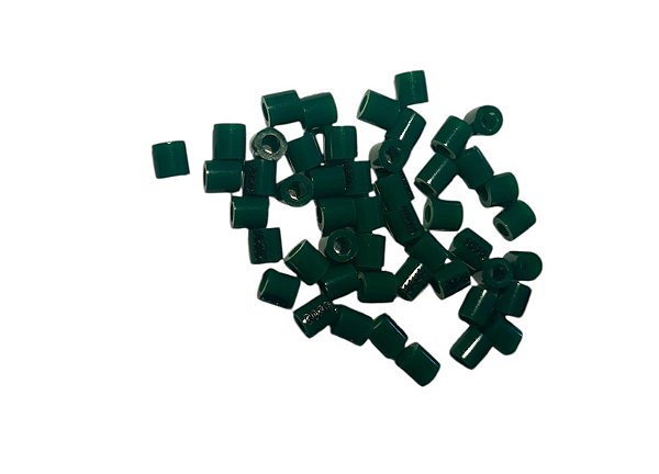 Anilha Normal 3.0mm Ano 2026 Pacote 50 Unidades - Verde | Importado