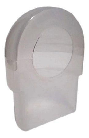 12 x Comedouro Meia Lua Inquebravel Roller 60ml - Animalplast