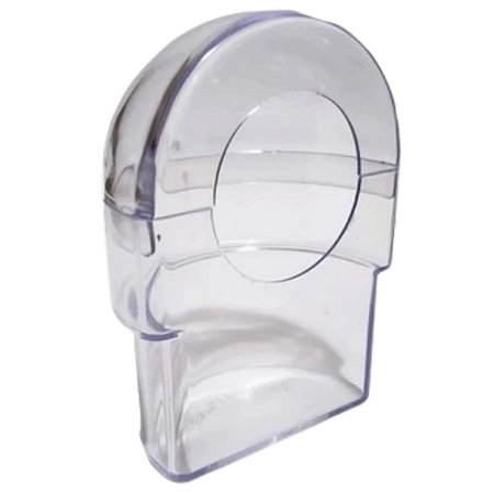 12 x Comedouro Meia Lua Cristal Roller 60ml - Animalplast