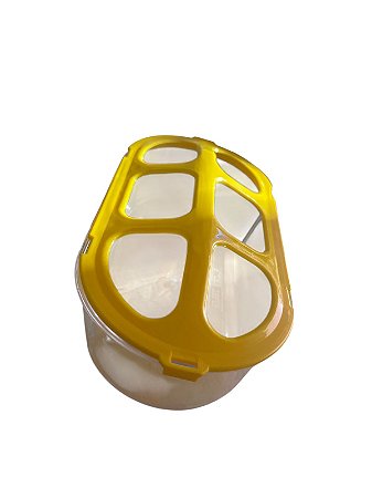 Comedouro Grande 6 Furos-Amarelo / InjetFour