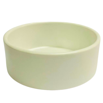 Porta Farinhada Tigela Redonda Grande Branca | Ornamental