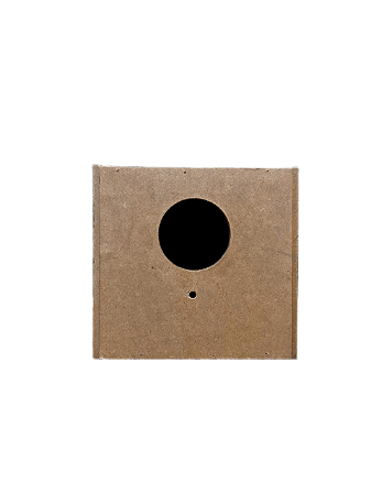 Ninho Vertical em MDF para Agapornis, Forpus e Aves Exóticas | Comercial Penna Firme