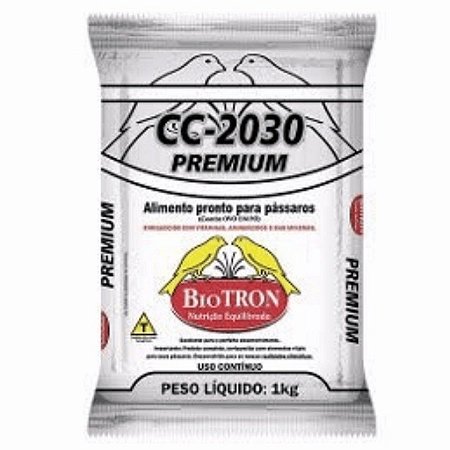 Farinhada Biotron - Pássaros - CC2030 Premium - 1kg