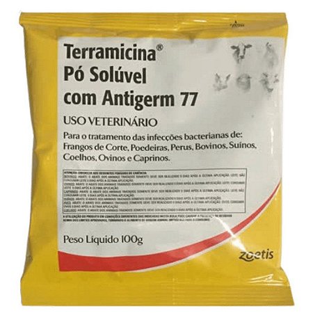 Terramicina – Antibiótico - 100g