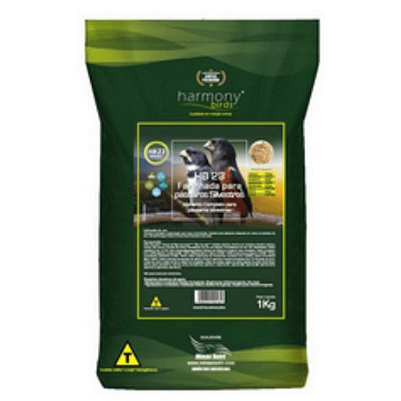 Farinhada Minas Nutri - Harmony Birds - HB 23 - Pássaros Silvestres - 700g