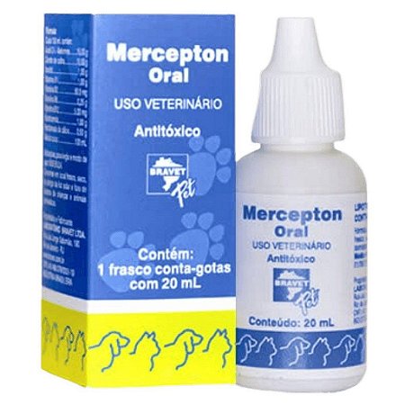 Mercepton Oral - 20ml - Antitóxico