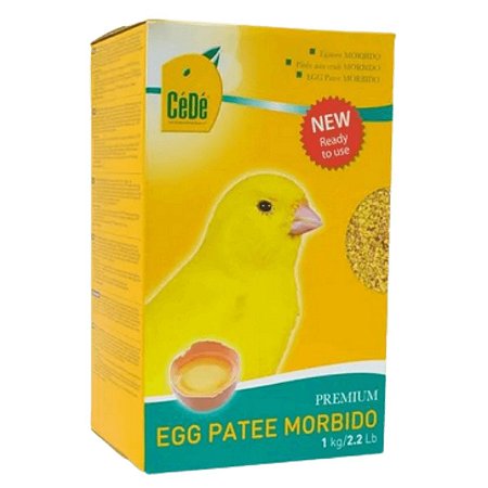 Farinhada de Papa de Ovo Morbido - Cédé - Canários - 1kg