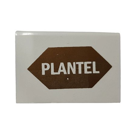 Plaqueta de Identificação de Alumínio - Plantel
