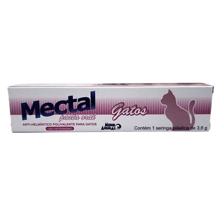 Mectal Pasta - Gatos - 3,6g