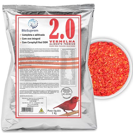 Farinhada BioSuprem 2.0 Vermelha - 1kg