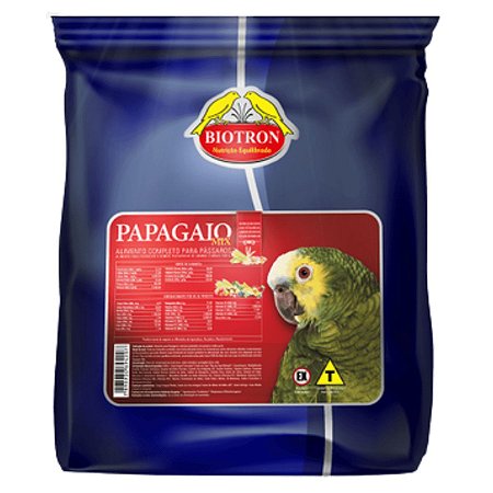 Extrusada Biotron - Papagaio Mix - 5kg