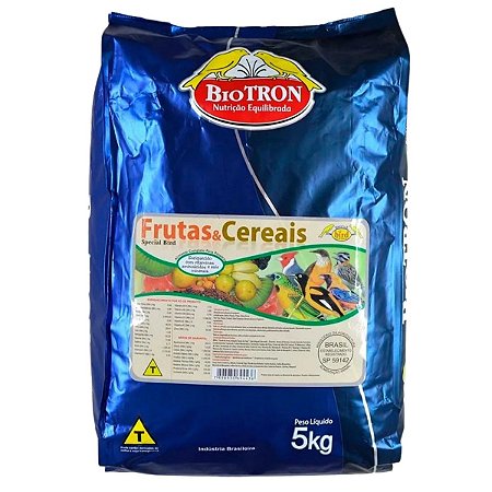 Extrusada Biotron - Special Bird - Frutas e Cereais - 5kg