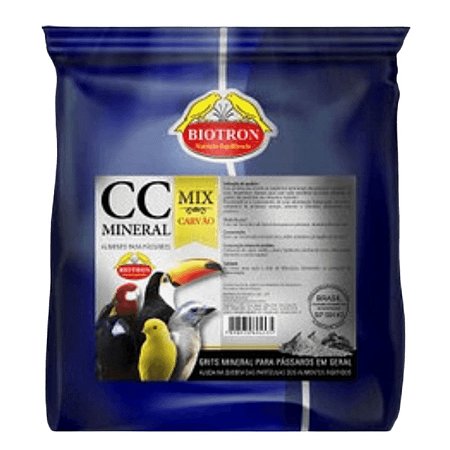 CC Mineral Mix com Carvão - 500g