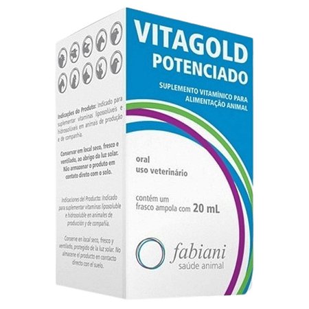 VitaGold Potenciado - Suplemento - 20ml - 50ml - 250ml - 1L