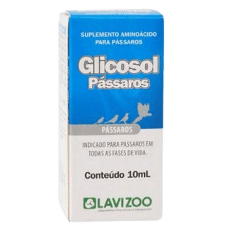 Glicosol Pássaros - 10ml