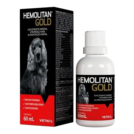 Hemolitan Gold - 30ml e 60ml