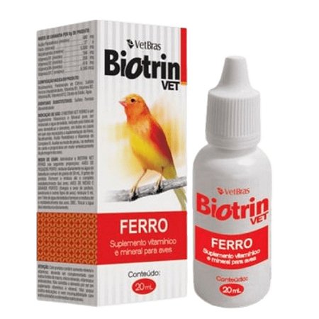 Biotrin Vet Ferro 20ml | Vetbras