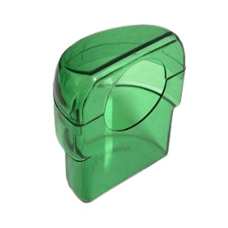 Comedouro Meia Lua tipo Italiano - Verde - Animalplast - 60ml